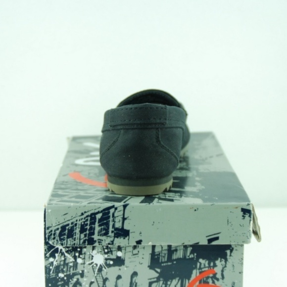 Men Black Fabric Loafer Slip-on's - Picture 5 of 7